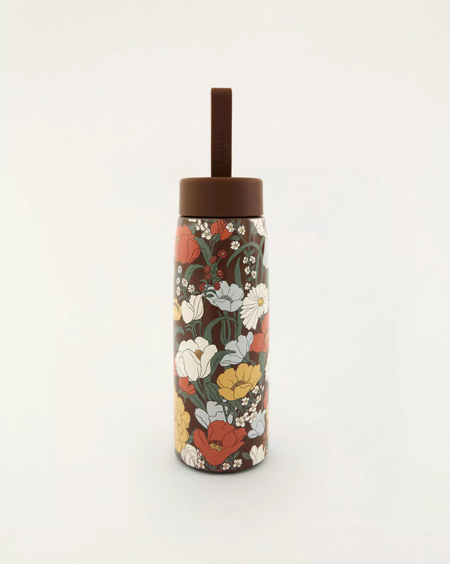 Garrafa Que Sede 500ml Floral Bucólico FARM ETC