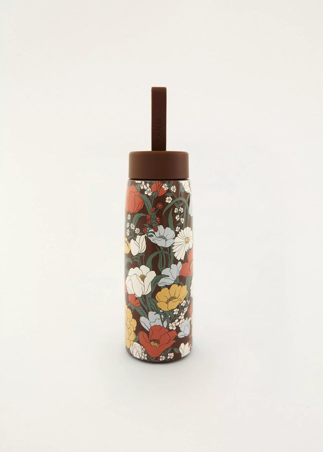 Garrafa Que Sede 500ml Floral Bucólico FARM ETC