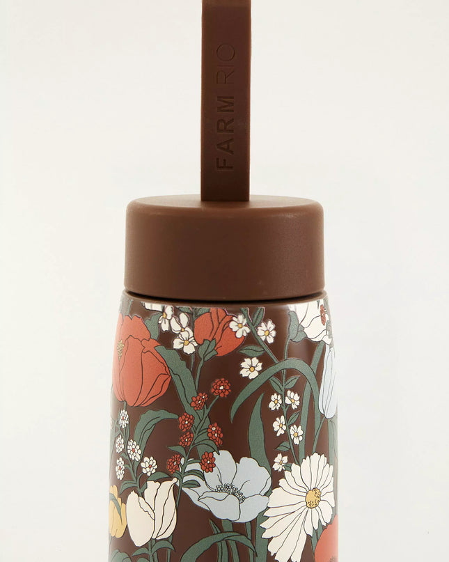 Garrafa Que Sede 500ml Floral Bucólico FARM ETC