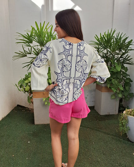 SHORT FARM PALA BOLSO ROSA