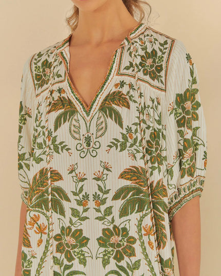 VESTIDO FARM ESTAMPADO CURTO MARI