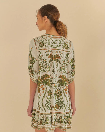 VESTIDO FARM ESTAMPADO CURTO MARI