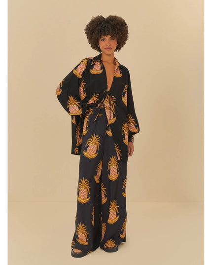 CALCA FARM PANTALONA AMALFI ABACAXI