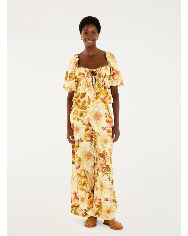 CALCA FARM ESTAMPADA ROMANCE DE FLOR