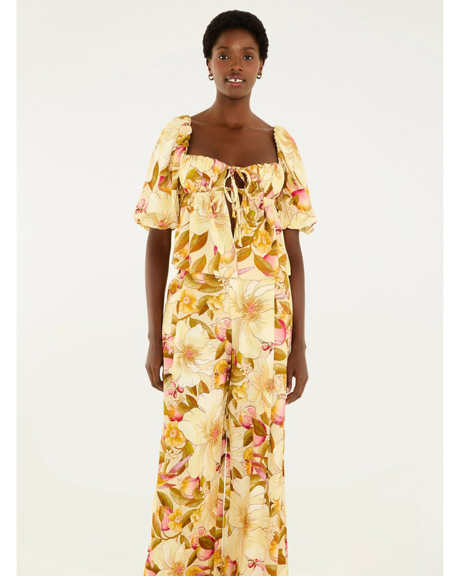 CALCA FARM ESTAMPADA ROMANCE DE FLOR