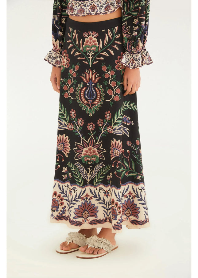 SAIA FARM EVASE ESTAMPADA JARDIM MARAVILHOSO