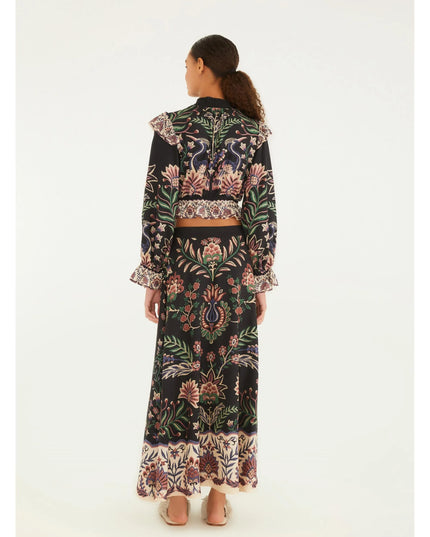 SAIA FARM EVASE ESTAMPADA JARDIM MARAVILHOSO