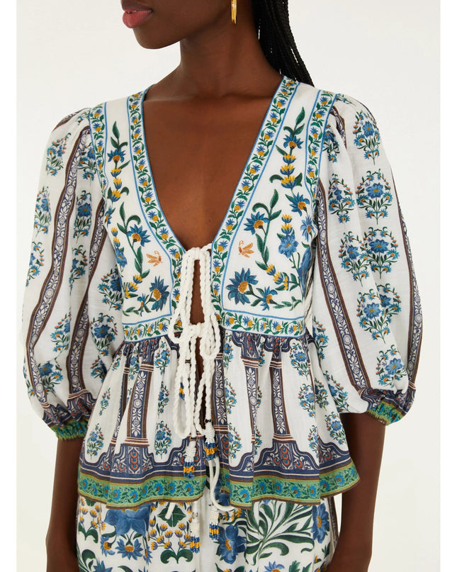 BATA FARM AMARRACAO ESTAMPADO MANOELA