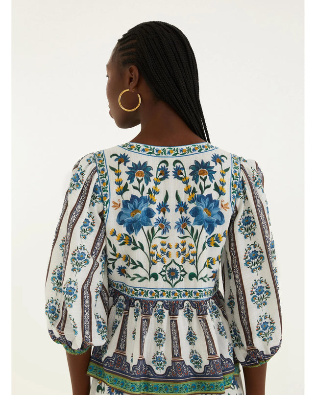 BATA FARM AMARRACAO ESTAMPADO MANOELA