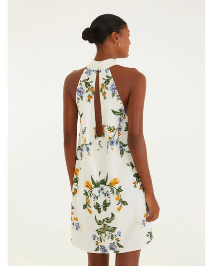 VESTIDO FARM CURTO ESTAMPADO FLORAL PENELOPE