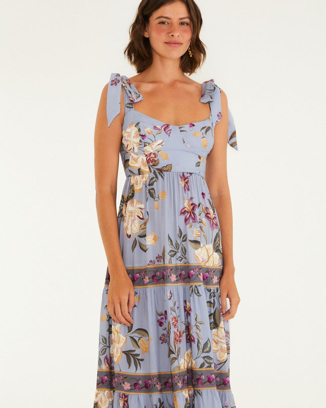 VESTIDO FARM CROPPED ESTAMPADO FLORAL BEATRIZ