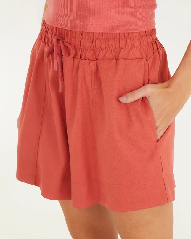 Short Elástico Cadarço
