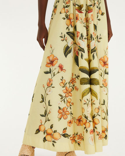 SAIA FARM EVASE ESTAMPADA BOSQUE CHIC