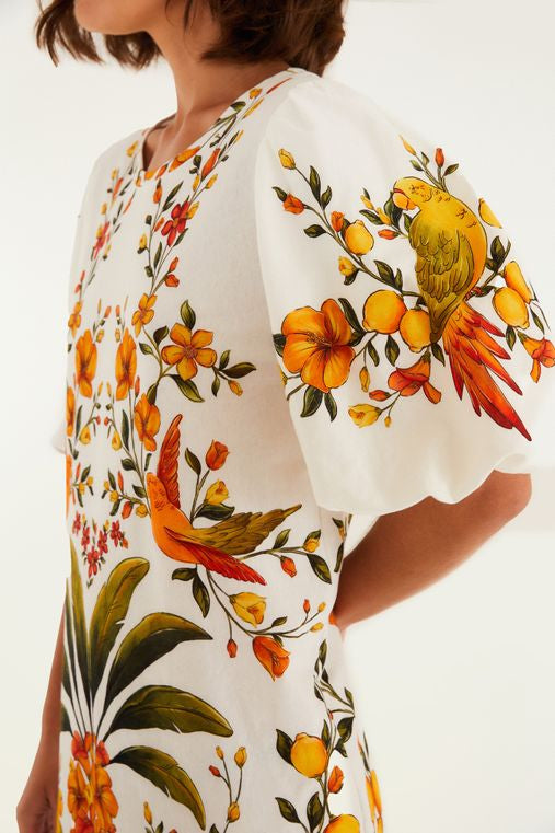 VESTIDO FARM T SHIRT BOSQUE CHIC FOFA