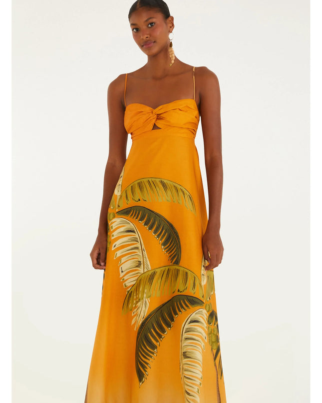 VESTIDO FARM ITACARE COQUEIRO