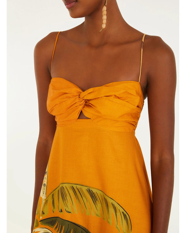 VESTIDO FARM ITACARE COQUEIRO