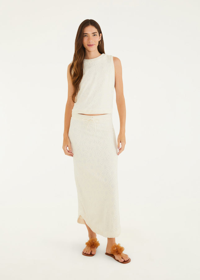 SAIA FARM RETA ATOALHADA OFF WHITE