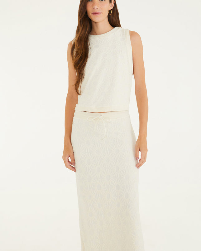 SAIA FARM RETA ATOALHADA OFF WHITE