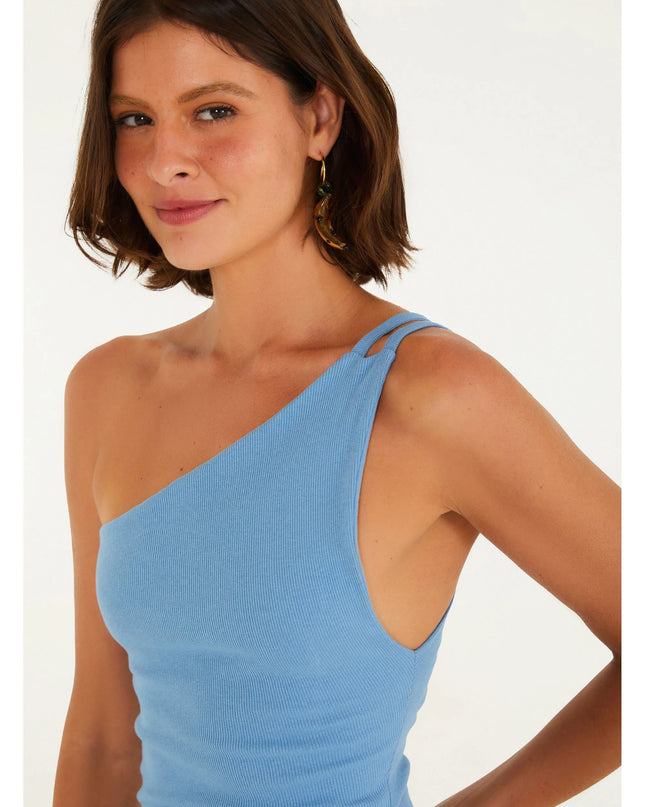 VESTIDO FARM OMBRO SÓ ROLOTE