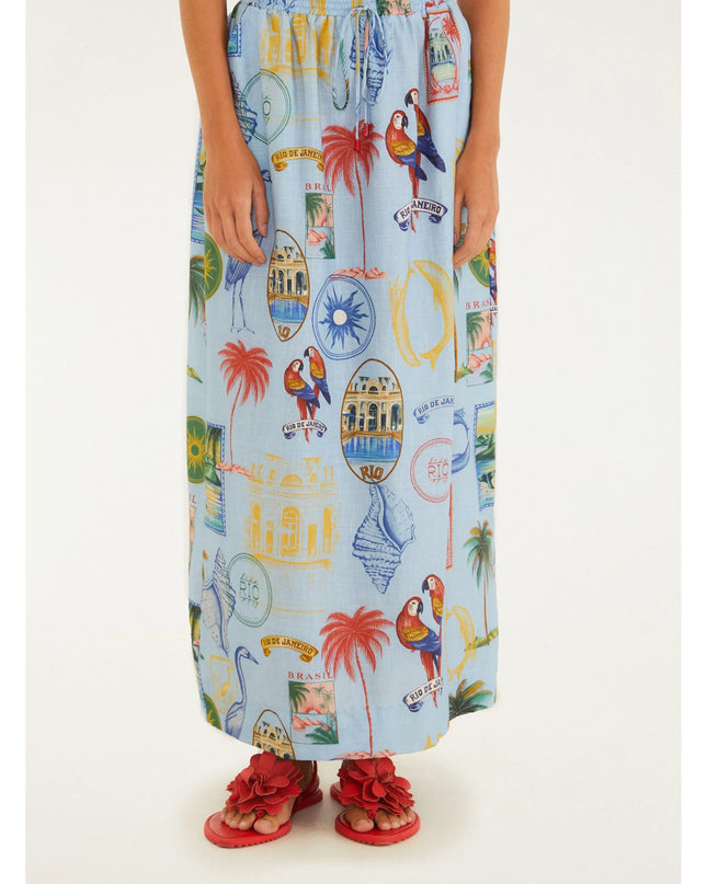 SAIA FARM ESTAMPADA TROPICAL VINTAGE