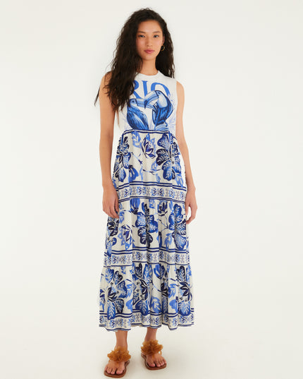 VESTIDO FARM CROPPED REGATA RIO TUCANOS