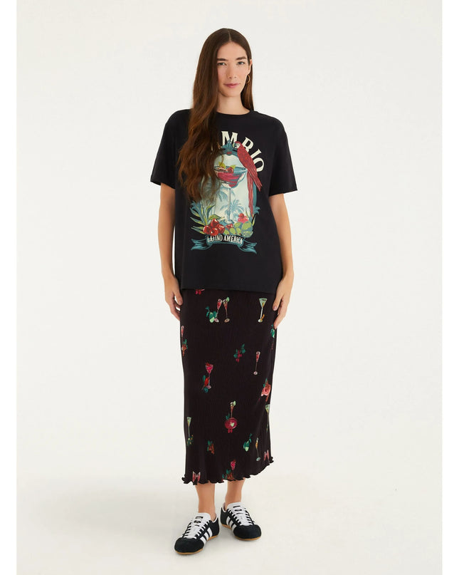 CAMISETA FARM T SHIRT DRINK PINTADO