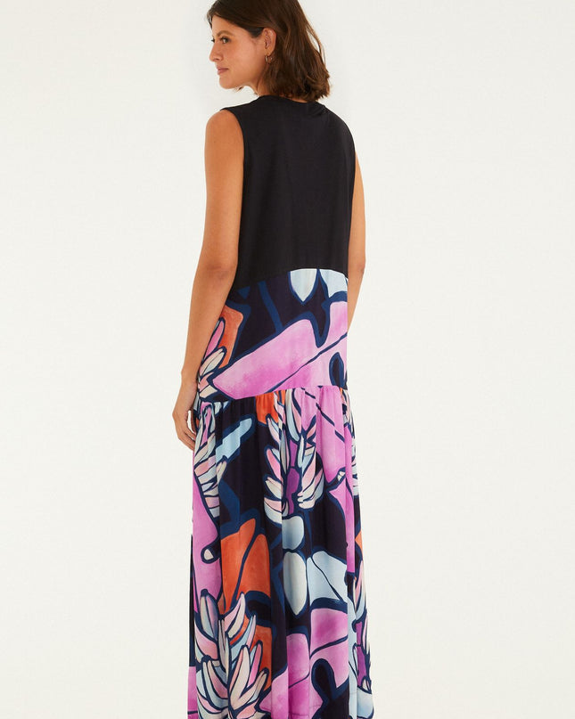 VESTIDO FARM CROPPED REGATA RIO VERTICAL