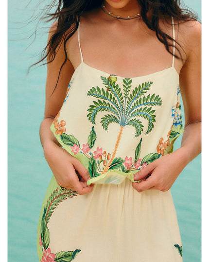 MACACAO FARM  ESTAMPADO NATUREZA FLORAL