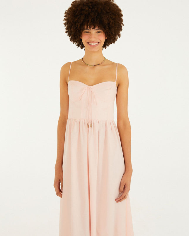 VESTIDO FARM CORSELET ALCINHAS