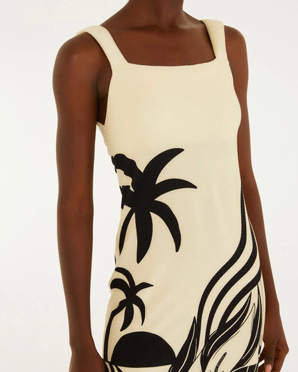 VESTIDO FARM ALCAS FESTA DE MAR