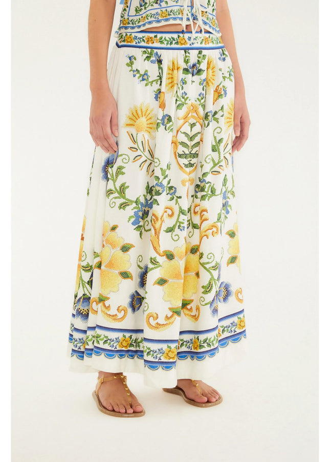SAIA FARM ESTAMPADA FLORAL EMILIA