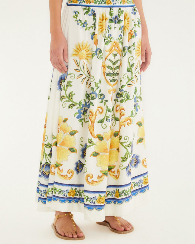 SAIA FARM ESTAMPADA FLORAL EMILIA