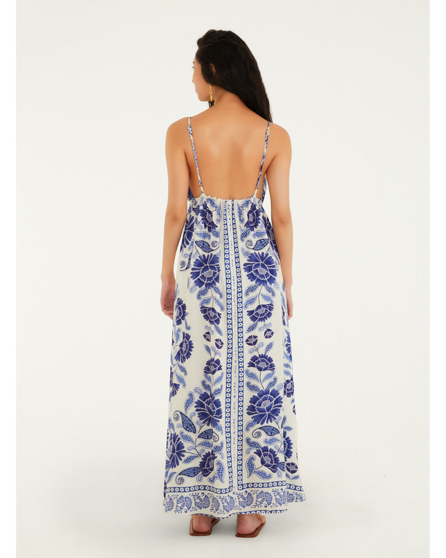 VESTIDO FARM ESTAMPADO VALENTINA LONGO