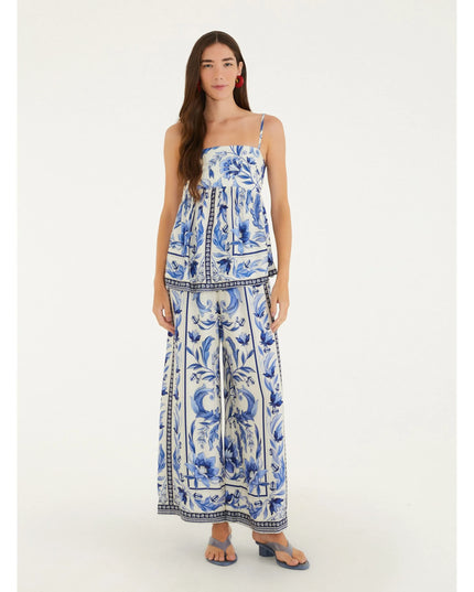 CALCA FARM ESTAMPADA NATALIA OFF