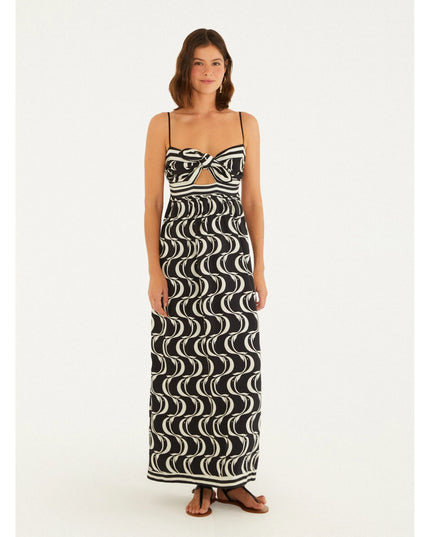 VESTIDO FARM NO ESTAMPADO PEIXE COPA