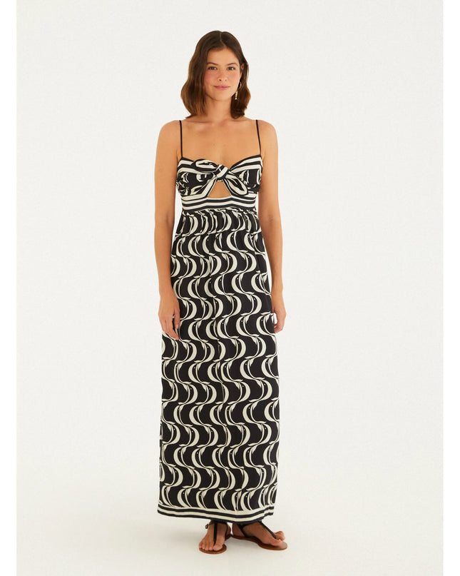 VESTIDO FARM NO ESTAMPADO PEIXE COPA