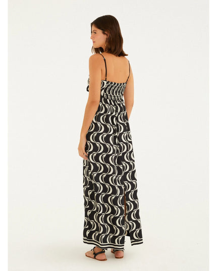 VESTIDO FARM NO ESTAMPADO PEIXE COPA