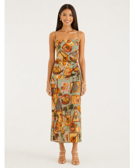 Vestido Farm Alcinhas Boemia