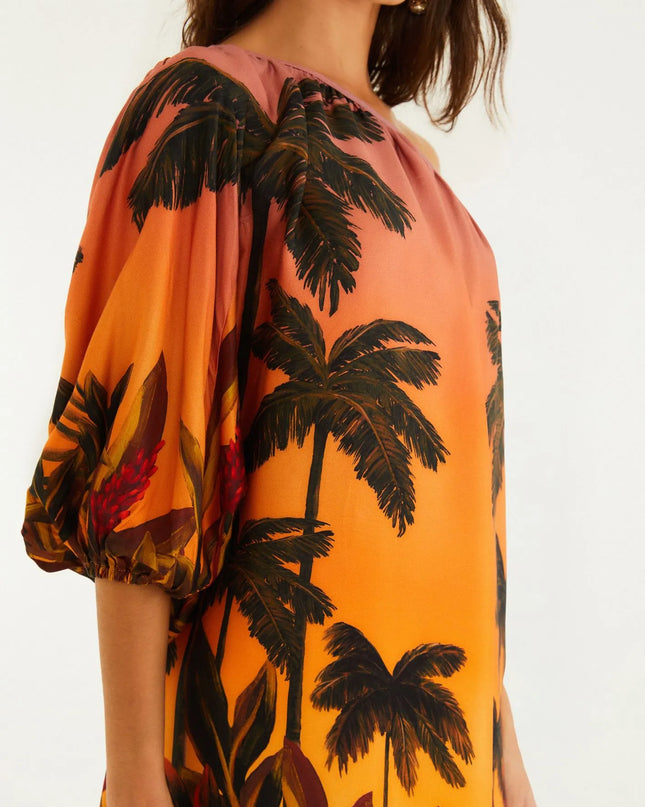 Vestido Curto Estampado Mirante