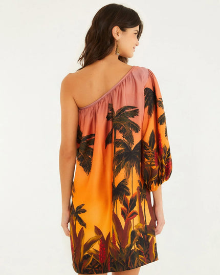 Vestido Curto Estampado Mirante