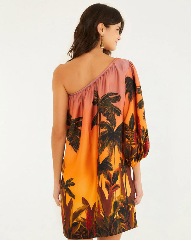 Vestido Curto Estampado Mirante