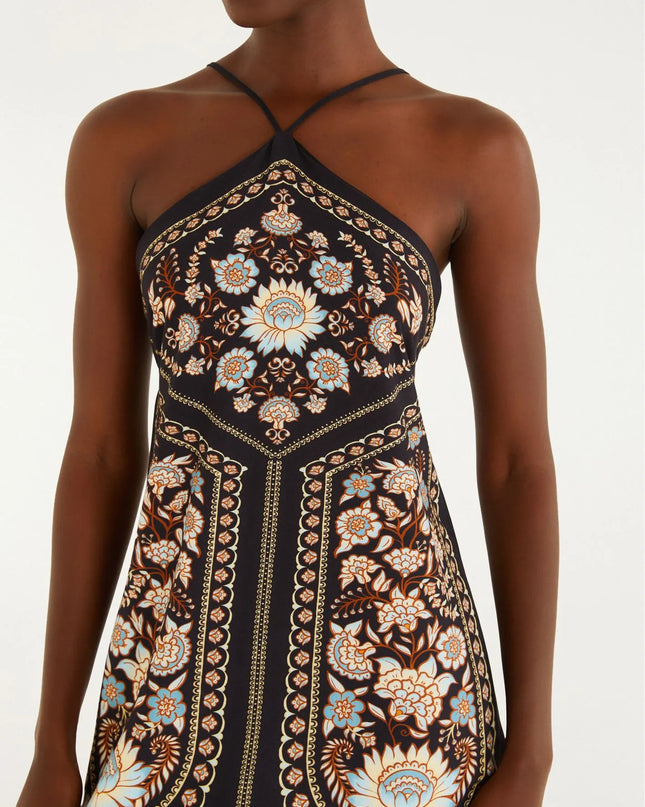 Vestido Curto Estampado Daniela