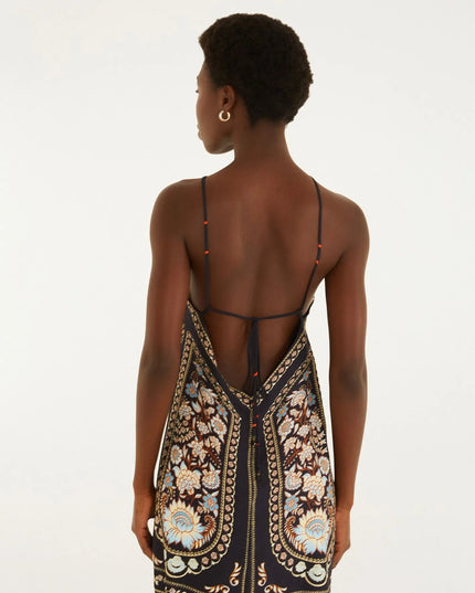 Vestido Curto Estampado Daniela