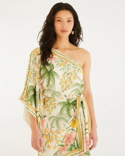 Vestido Curto Estampado Capri