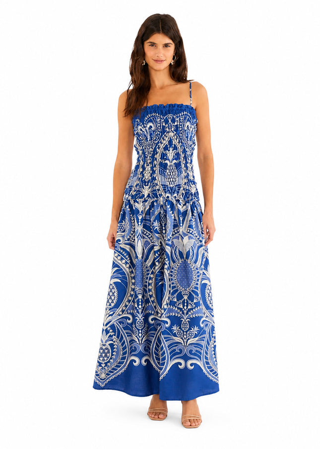Vestido Farm Cropped Primor de Abacaxi