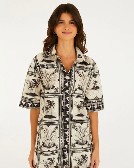 Camisa Estampada Rio Clássico