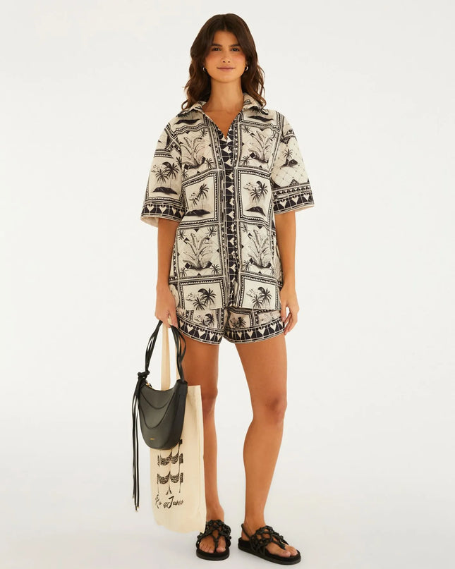 Camisa Estampada Rio Clássico