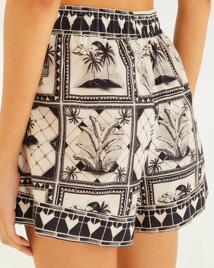 Short Farm Feminino Estampa Tropical