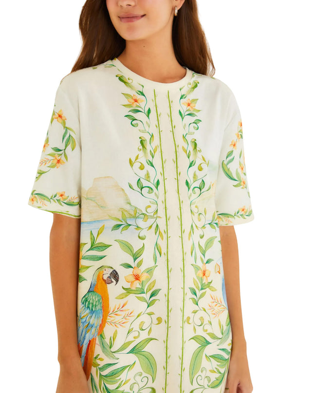 Vestido Farm T-shirt Basico Respiro de Rio