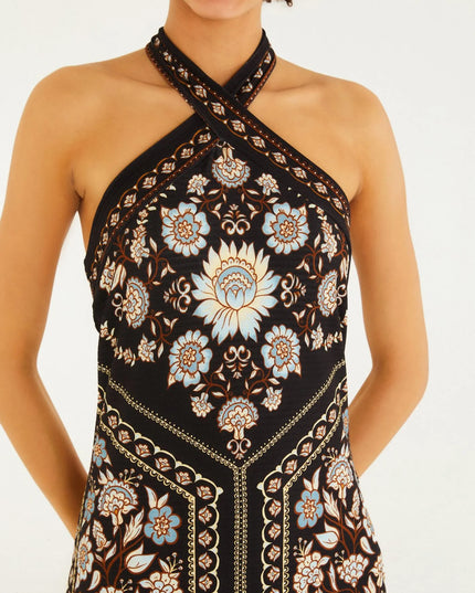 Vestido Farm Midi Estampado Daniela